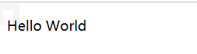 Hello World